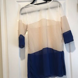 Used as beach cover up